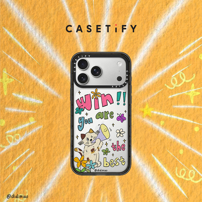 CASETiFY 迪迪Miao 欢呼喵喵 适用于苹果iPhone17ProMax/17Pro/16ProMax/16Pro手机壳