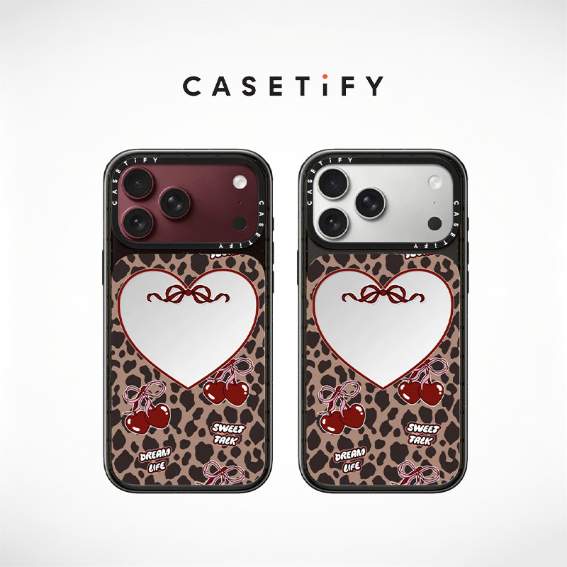CASETiFY 樱桃豹影 适用于苹果iPhone18ProMax/18Pro/17ProMax/17Pro/Air/16ProMax/16Pro镜面手机壳图片