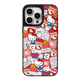 Hello Kitty x CASETiFY 三丽鸥联名 贴纸/集市 适用于苹果iPhone17ProMax/17Pro/16ProMax/华为Pura70手机壳
