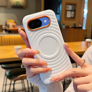 高档磁吸波漾纹适用谷歌Pixel10A手机壳简约男女谷歌10A保护套全包防摔Pixel10A硅胶软边创意时尚