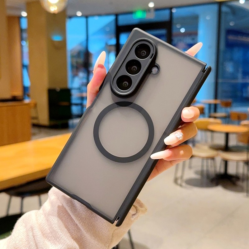 肤感磨砂透明适用三星Z TriFold手机壳磁吸简约ZTriFold折叠屏保护套双中轴全包硅胶软边TriFold高档商务简约,3C数码配件,手机保护套/壳,淘宝优惠券,粉丝福利购,淘宝优惠卷