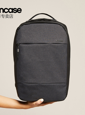 INCASE City适用2023新款M2苹果笔记本电脑背包16英寸MacBook Pro双肩包通勤大容量商务休闲13.3寸潮流旅行包