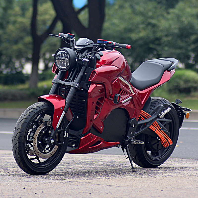 新款出口成人电动摩托车大功率高速电摩电动跑车都市大型电动车