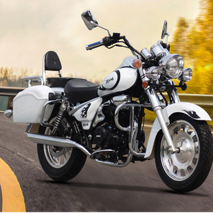 【可上牌】新款摩托车200cc复古风冷单缸机车国四电喷燃油摩托