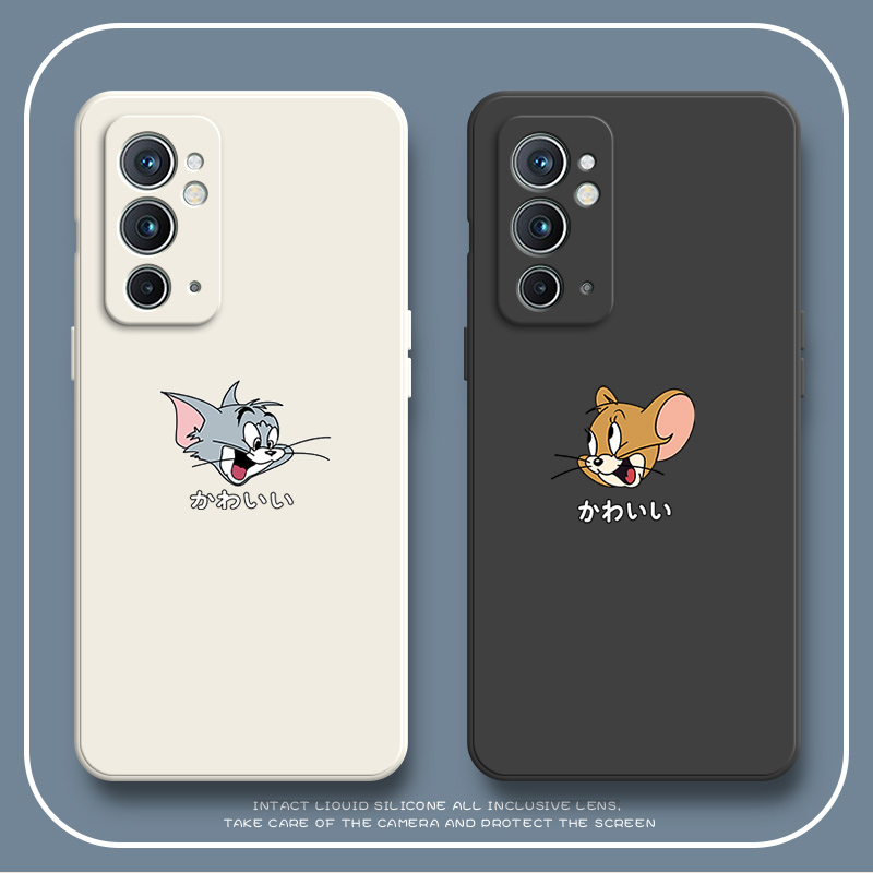 动漫猫鼠适用一加9rt手机壳1+9RT新款oneplus硅胶保护套全包防摔九tr男onepuls女1十9t外壳MT2110高端钢化膜