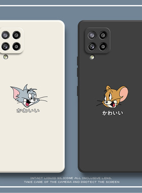 动漫猫鼠适用三星A425G手机壳galaxya425g潮牌硅胶A42全包5G防摔Galaxy男SM一A426b套Samsunga女Samsung新款