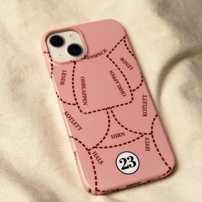 pinkpig粉猪菲林壳适用iphone