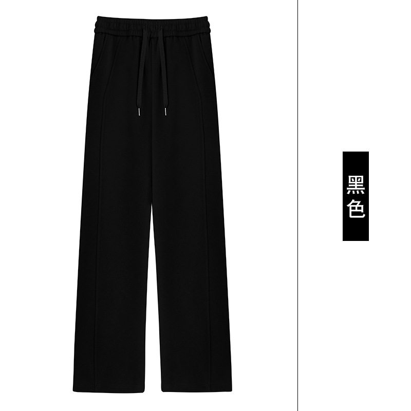 网红推荐秋冬季新款广场舞服装高腰休闲裤女式时尚瑜伽直筒阔腿运