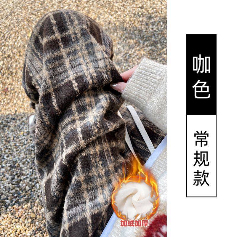 网红款呢格腿女秋冬05高