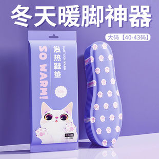 自发宝暖器免走足女热暖宝脚神暖足宝保暖充 垫冬季 网红款 暖发热鞋