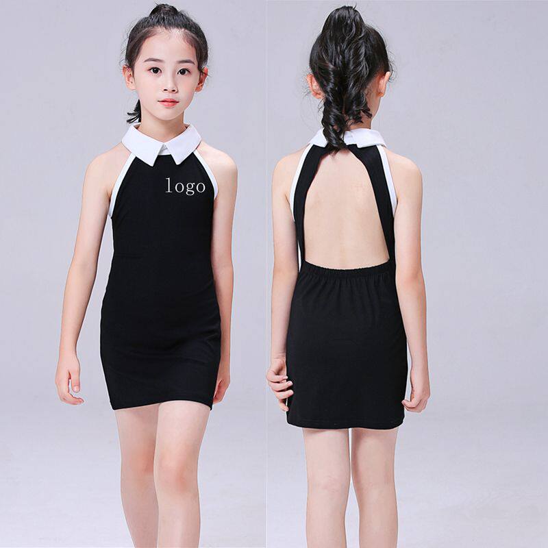 网红款童体礼仪训服女模