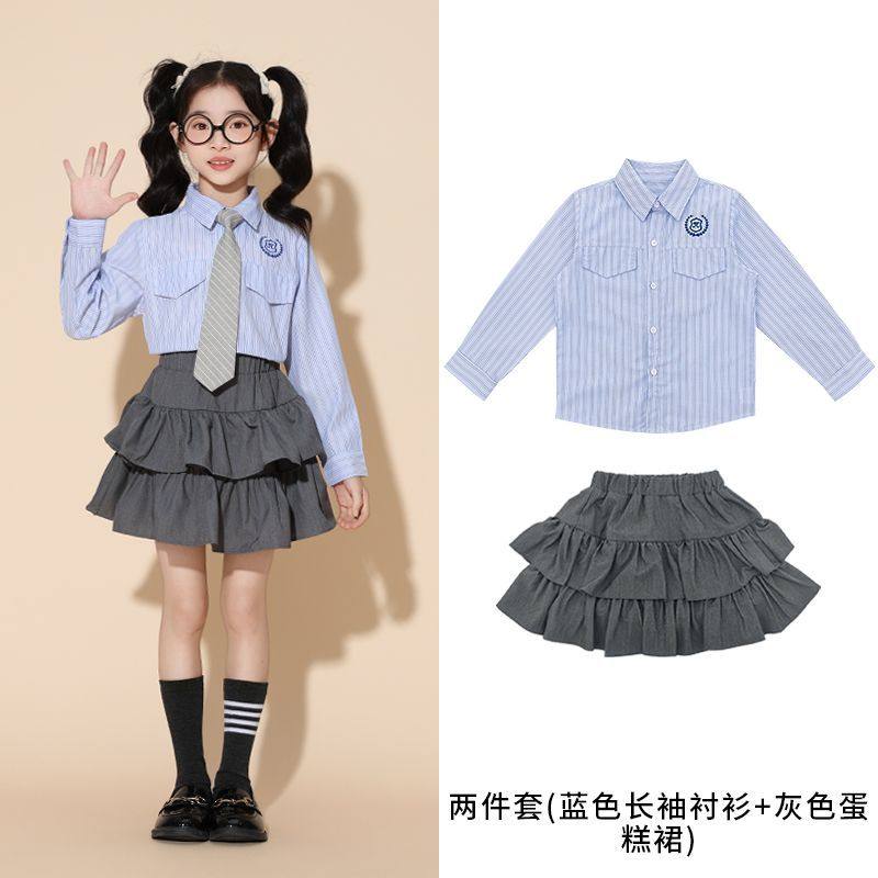 网红款儿童演出服秋季小