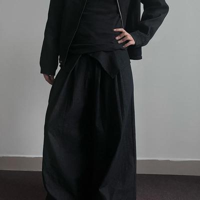 ACYCLIC原牛阔腿直筒剑道裤