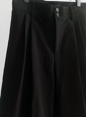 ACYCLIC_无环 条纹双褶七分裤