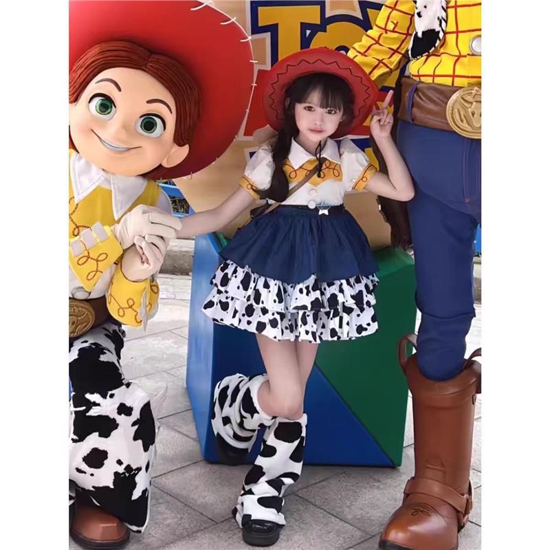 玩具总动员迪士尼翠丝cosplay公主裙儿童裙子cos服装洛丽塔连衣裙