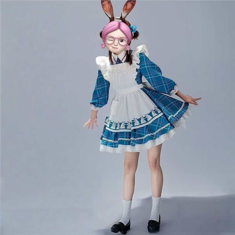 明日方舟阿米娅cos服x大白兔奶糖cos服维什戴尔日常穿cosplay服装