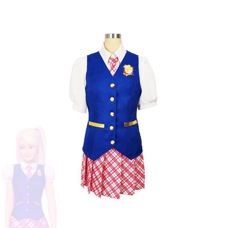 公主学院校服德兰西连衣裙万圣节cos服cosplay舞台表演服校服