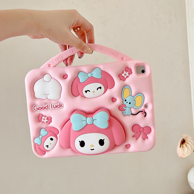 iPad保护套伸缩支架手提款美乐蒂