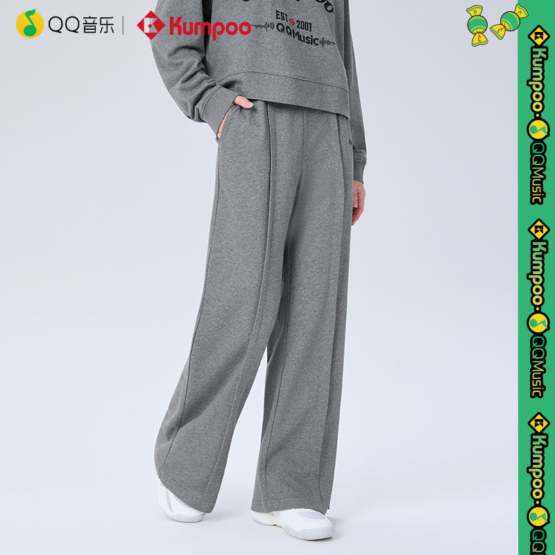 【QQ音乐联名】薰风秋冬新款羽毛球服女运动裤休闲裤健身宽松长裤