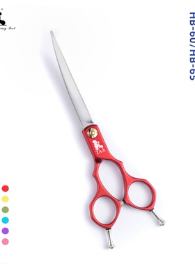 宠物美容剪刀taa它它分体精修小弯剪HB60/HB65狗猫修圆脸部