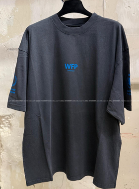 「26SS世粮系列」 VANA ILUSION WTP环保印花短袖男女T恤情侣款潮