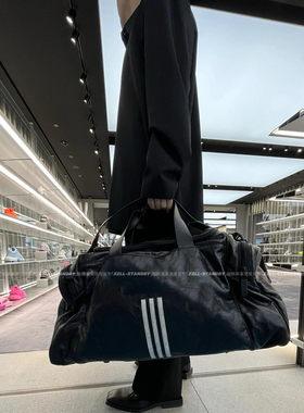 「三条杠联名」VANA ILUSION 23SS纽交所复古羊皮手提包挎包书包