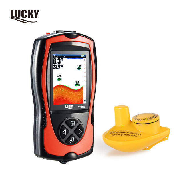 乐琦探鱼器FF1108-1CLA彩屏无线