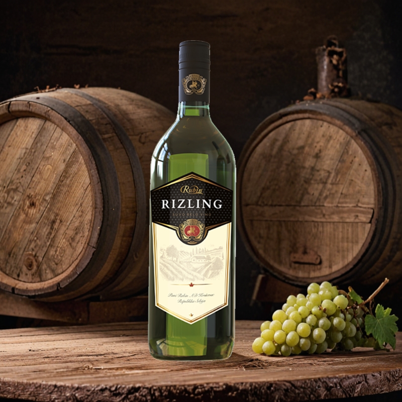 【塞尔维亚国家馆】原瓶进口鲁宾半干白葡萄酒Rubin红酒葡萄酒