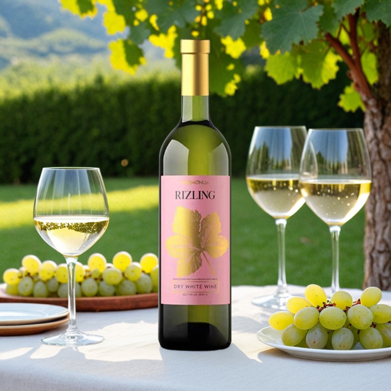 塞尔维亚原瓶进口半甜干白葡萄酒