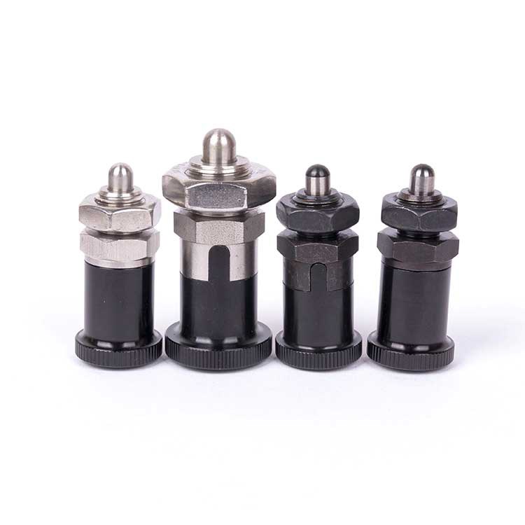 旋钮柱塞PXRAN12 16 PXRKN12 16 短螺纹部型 铝合金旋钮