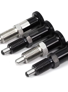 旋钮柱塞PMXK6M PMXYK12M 分度销复位自锁 M6M8M10M12 粗牙柱塞