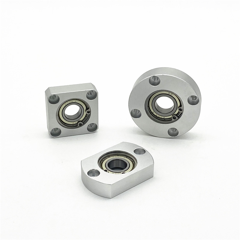 圆法兰轴承座圆型单轴承BGRAB BARA轴承固定座带座轴承支座KBAR铝