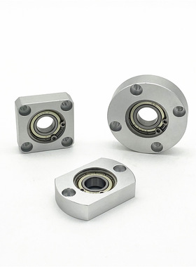 圆法兰轴承座圆型单轴承BGRAB BARA轴承固定座带座轴承支座KBAR铝