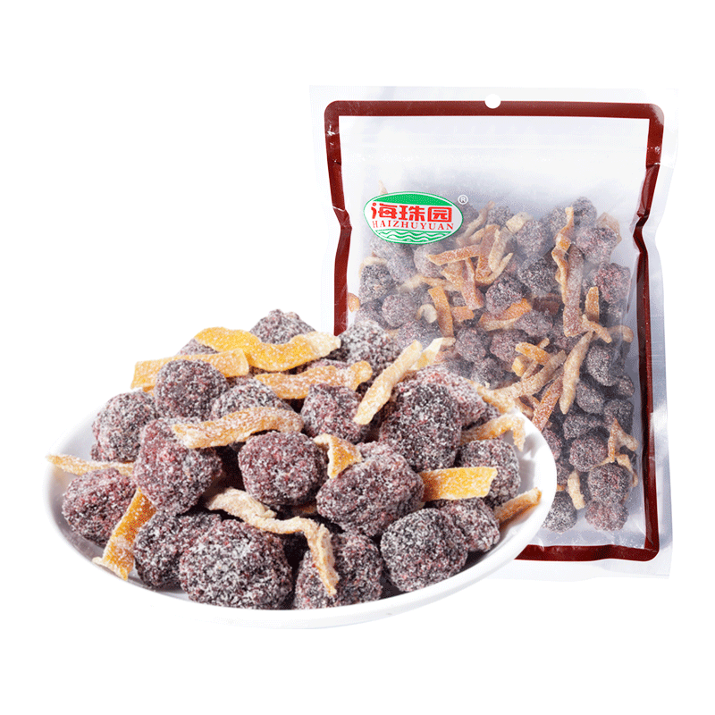 海珠园盐津陈皮杨梅400g蜜饯果脯