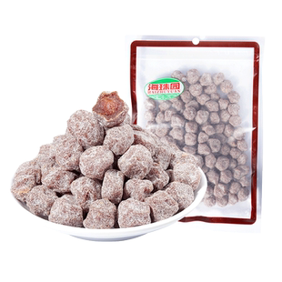 海珠园小悠梅400g 李解蜜饯果脯果干话梅干小零食 办公室休闲食品