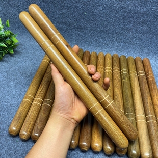 重蚁木专业鼓鼓实木鼓槌舞狮鼓棒道具打鼓手工一对醒狮马拉鼓锤