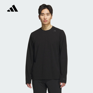 adidas阿迪达斯新款武宗系列商务通勤运动休闲男长袖T恤 KB5105