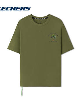 SKECHERS|（新款）2025夏男短袖衫 L225M102-05HR