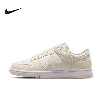 NIKE耐克女鞋Dunk经典粉白撞色复古休闲鞋透气运动鞋 IM6572-105