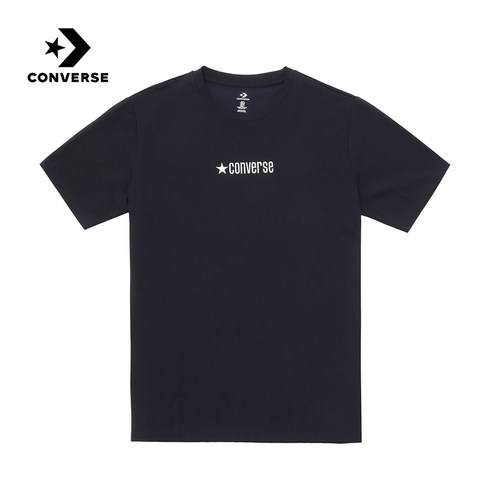 Converse匡威26夏情侣款休闲运动时尚百搭圆领短袖T恤 UCJ782-023