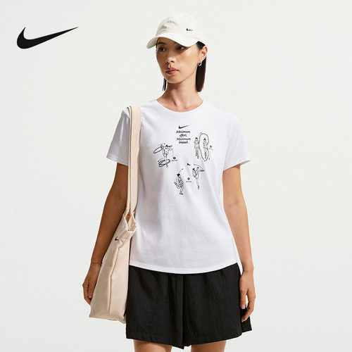 耐克（NIKE）|（新品）2026秋女短袖针织衫 IW1195-100