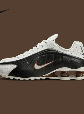 NIKE耐克SHOX R4女子运动鞋春季新款复古跑鞋风透气AR3565-104