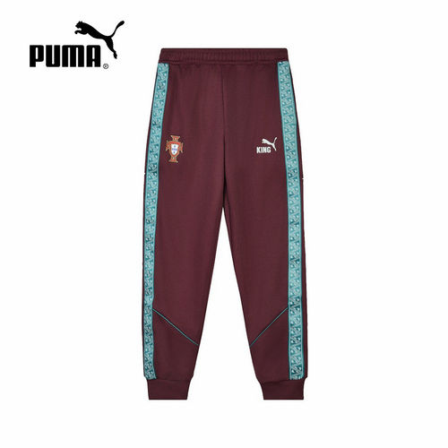 PUMA彪马葡萄牙国家队春季新款男裤足球运动裤针织长裤784834-24