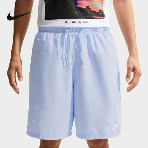 NIKE耐克男子梭织短裤夏季新款宽松透气运动裤五分裤IF0845-407