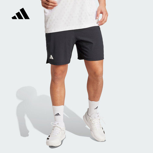 adidas阿迪达斯夏季男装速干简约舒适网球运动休闲梭织短裤KB9650
