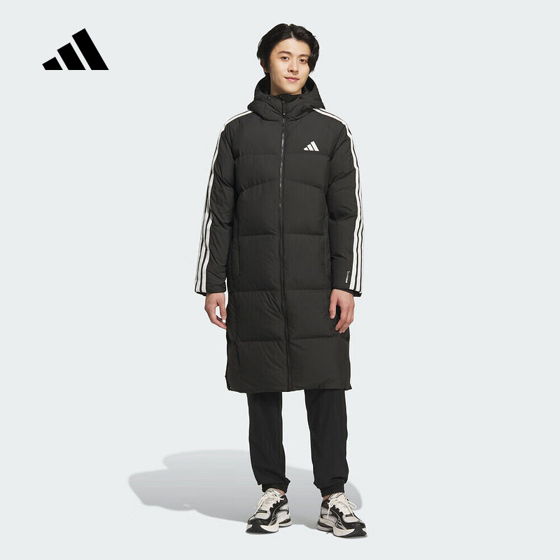 阿迪达斯 (adidas)|(新款)2025冬男长款羽绒服 KC2498