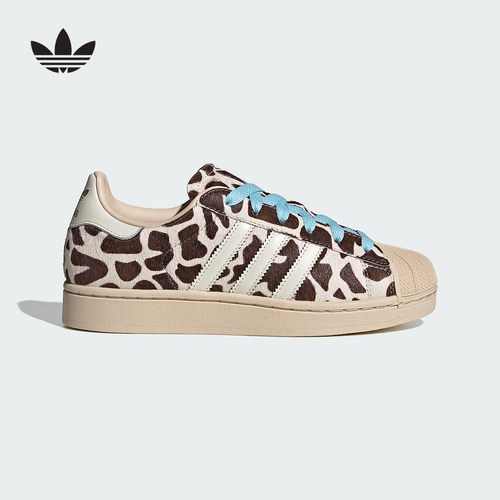 adidas阿迪达斯三叶草板鞋2026春女SUPERSTAR II贝壳头鞋KH9031