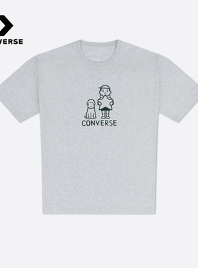 Converse匡威夏x Noritake联名男女同款索罗娜短袖T恤UCH886-GGN