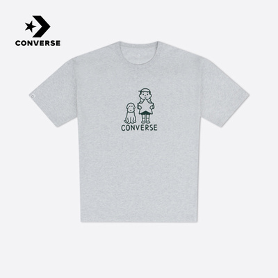 Converse匡威夏x Noritake联名男女同款索罗娜短袖T恤UCH886-GGN