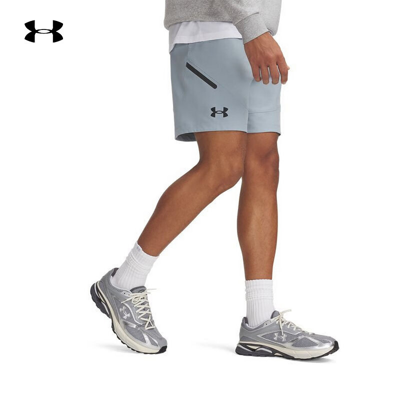 安德玛（UNDERARMOUR）|（新款）2025S/S男梭织短裤 1370378-465,运动服/休闲服装,运动中长裤／短裤,淘宝优惠券,粉丝福利购,淘宝优惠卷